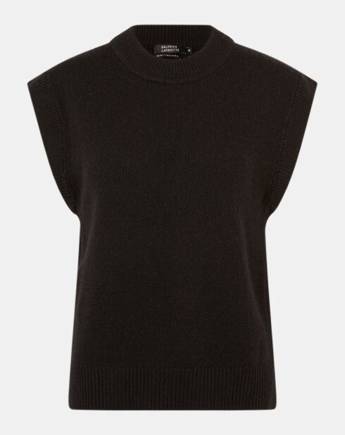 Pull en Laine & Cachemire Solal noir