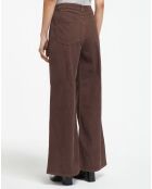 Pantalon en Velours côtelé Lenny 3 marron moyen