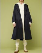 Trench en Coton Bio Oversize Marius noir