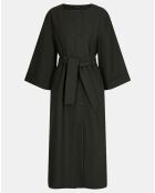 Robe en Laine mélangée Uruguay kaki