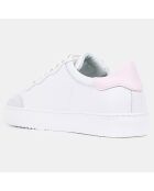 Baskets en Cuir Clean 180 Heart Bird S blanc/rose