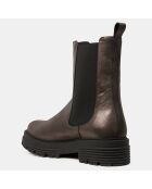 Chelsea boots en Cuir bronze - Talon 4 cm