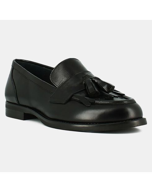Mocasines Black Die Leather