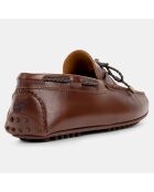 Mocassins en Cuir Lloyd marron foncé