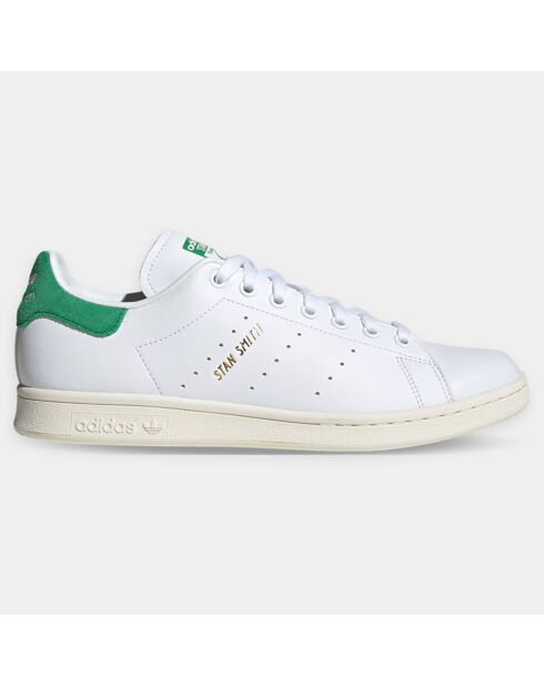 Baskets en Cuir Stan Smith Luxe blanc/vert