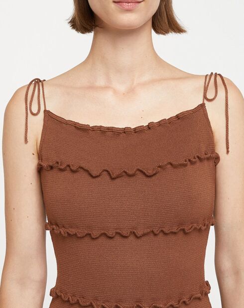 Robe Cadix marron