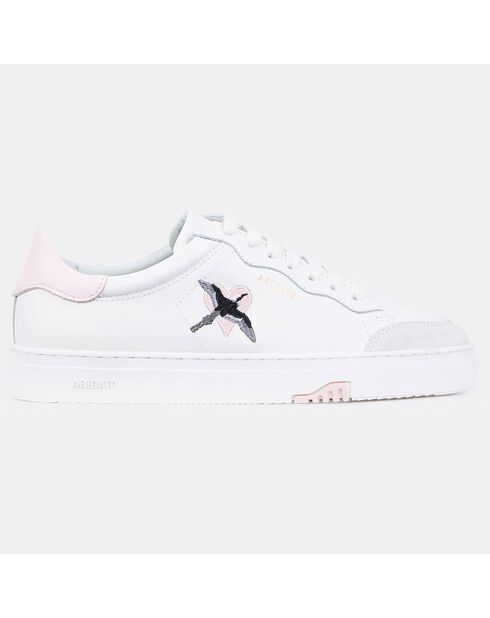 Baskets en Cuir Clean 180 Heart Bird S blanc/rose