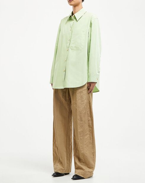 Chemise Caprice vert clair