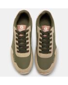 Baskets Mika kaki/beige