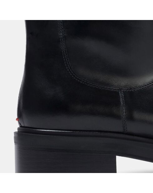 Bottes en Cuir Henry noires