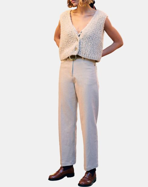 Pantalon Jacques beige