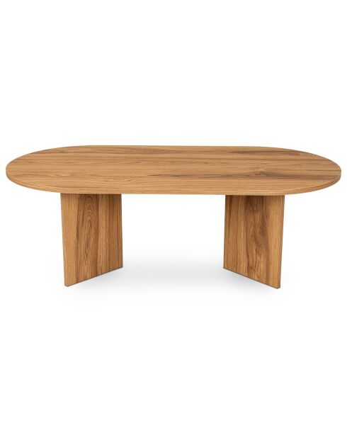 Table basse Oval luth - 120x60x40 cm