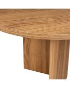 Table basse Oval luth - 120x60x40 cm