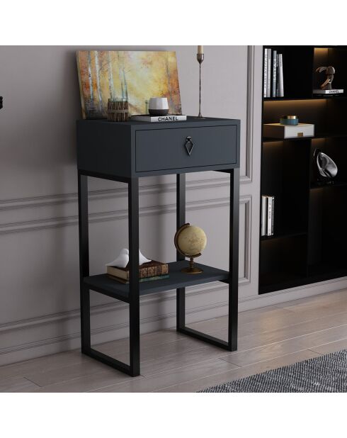 Console Valanti anthracite - 50x90x35.3 cm