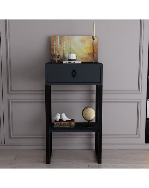 Console Valanti anthracite - 50x90x35.3 cm