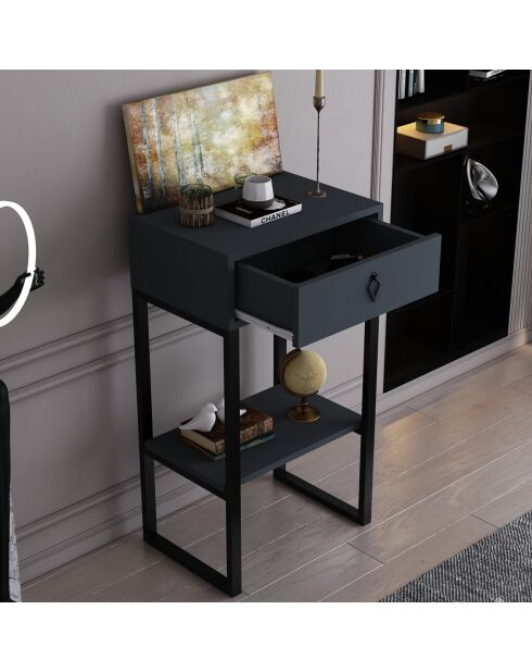 Console Valanti anthracite - 50x90x35.3 cm