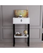 Console Valanti blanche - 50x90x35.3 cm