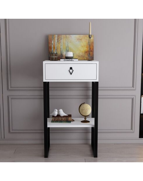 Console Valanti blanche - 50x90x35.3 cm