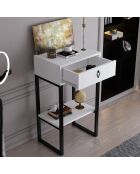 Console Valanti blanche - 50x90x35.3 cm