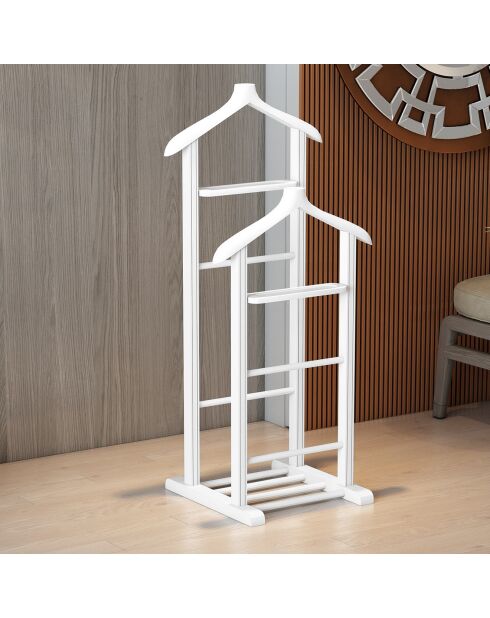Valet Beta blanc - 33.5x120x46 cm