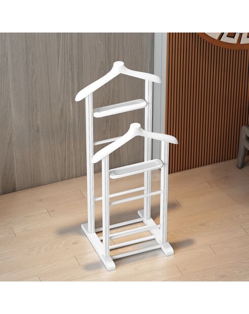 Valet Beta blanc - 33.5x120x46 cm