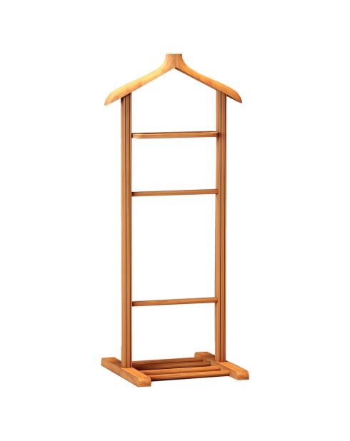 Valet Beta noyer - 33.5x120x46 cm