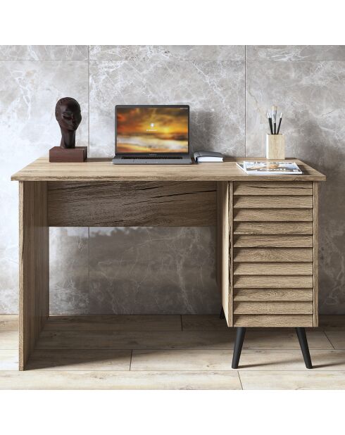 Bureau FRN noyer - 120x75x60 cm