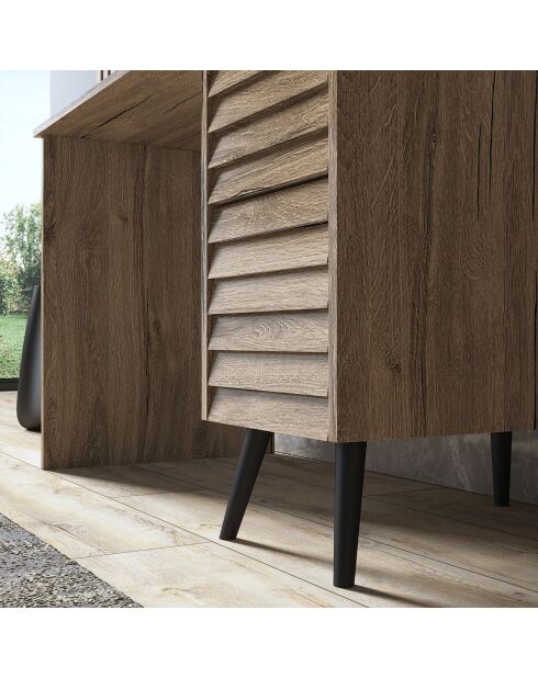 Bureau FRN noyer - 120x75x60 cm