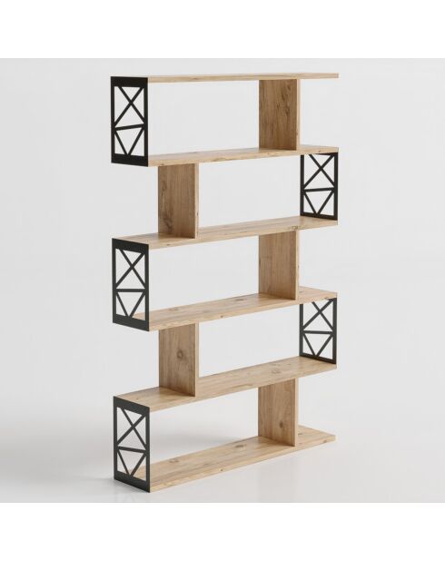 Bibliothèque FRN pin - 90x138x20 cm