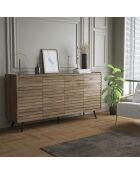 Buffet FRN noyer - 180x92x44 cm