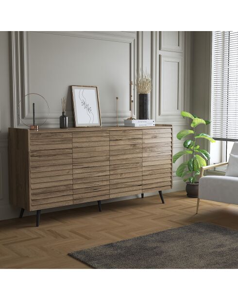 Buffet FRN noyer - 180x92x44 cm
