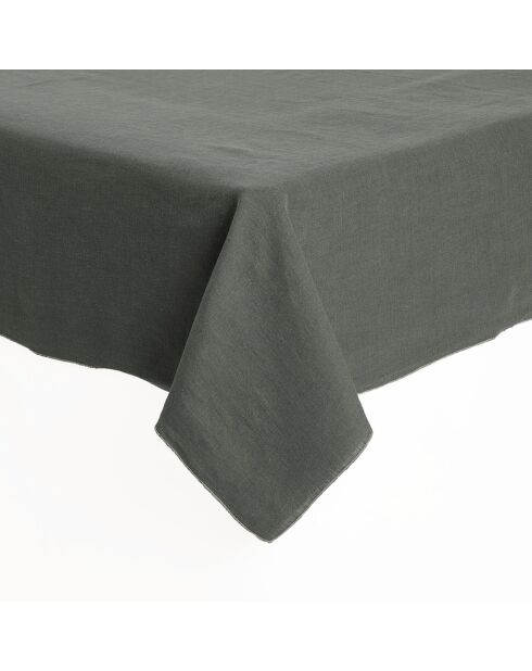 Nappe 100% Lin Venise granit