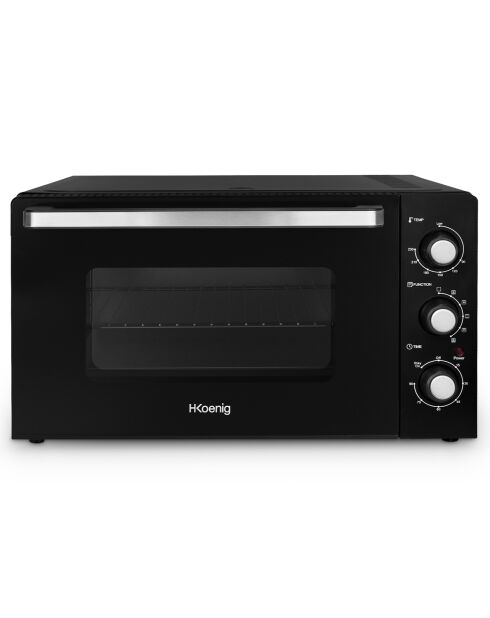 Elektroofen, 42 l, grau/schwarz, 2000 W