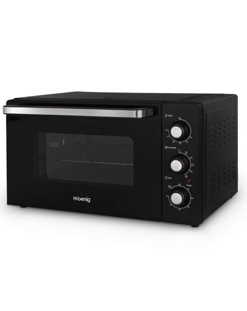 Elektroofen, 42 l, grau/schwarz, 2000 W