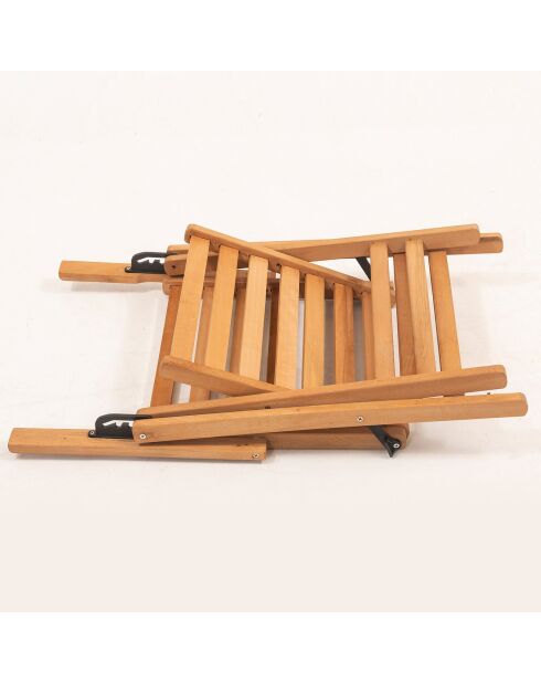 Fauteuil My027 naturel/crème - 46x89x 43 cm