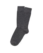 Chaussettes en Laine mélangée anthracite