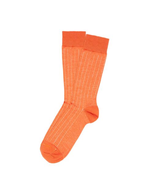 Chaussettes en Laine mélangée orange