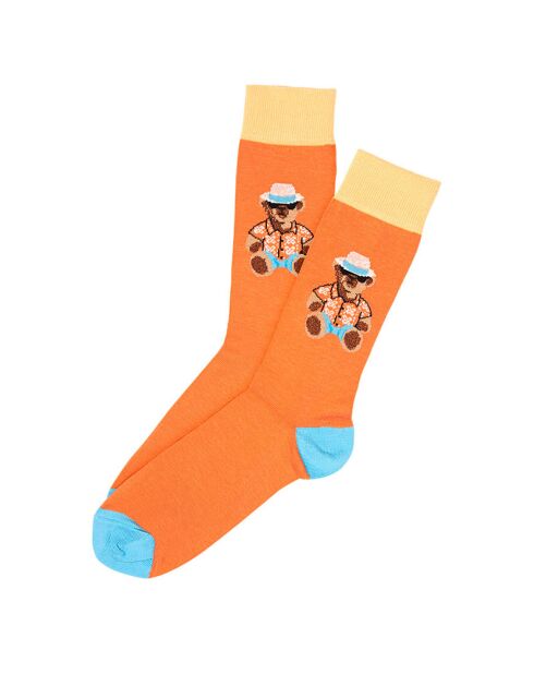 Chaussettes orange