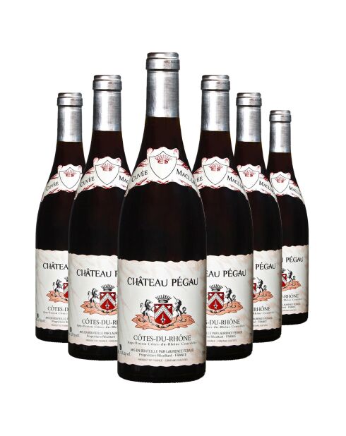 6 Côtes-du-Rhône Cuvée Maclura 2021 Pégau Château 6x75cl
