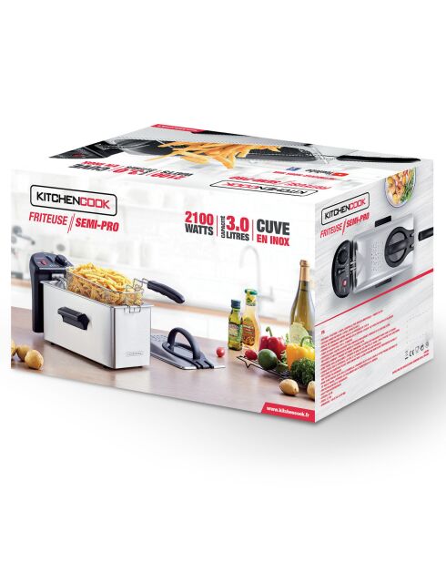 Friteuse inox - 5 l