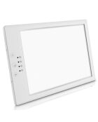 Miroir lumineux blanc - 17.8x24.9x0.1 cm