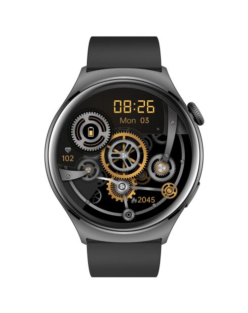 Montre connectée  AMOLED - Edition Amnésia  noire