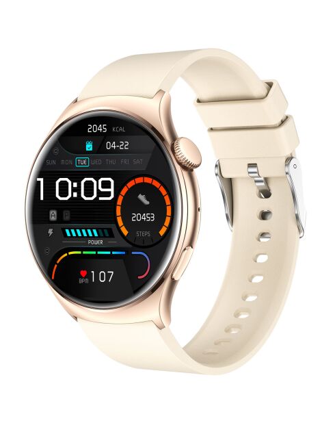 Montre connectée  AMOLED - Edition Amnésia  beige