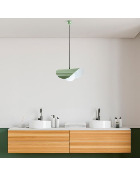 Suspension Vatoz verte - 40x25x15 cm