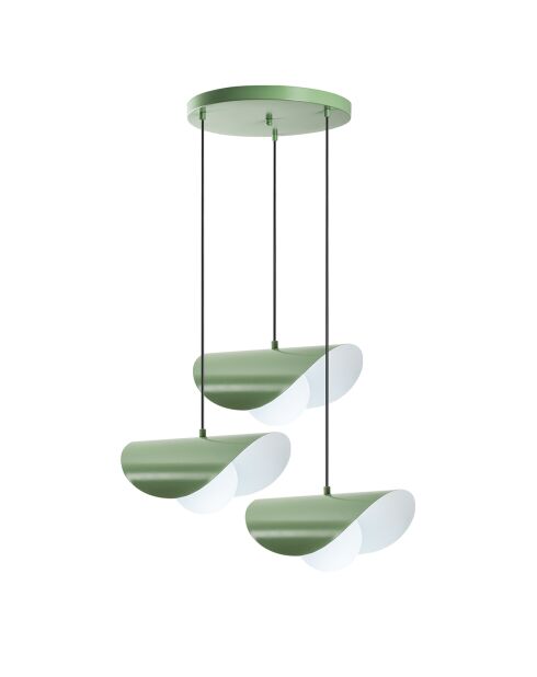 Lampadario verde Vatoz - 40x25x15 cm