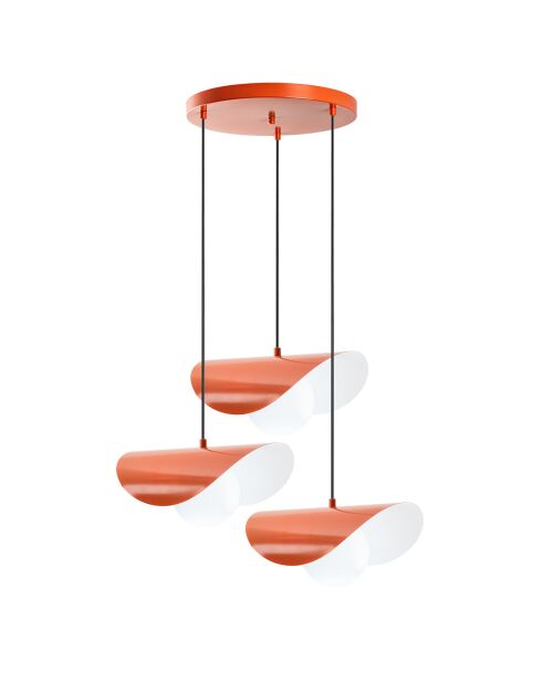Lampadario arancione Vatoz - 40x25x15 cm