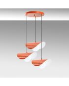 Lampadario arancione Vatoz - 40x25x15 cm