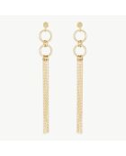 Boucles d'oreilles Sana or jaune