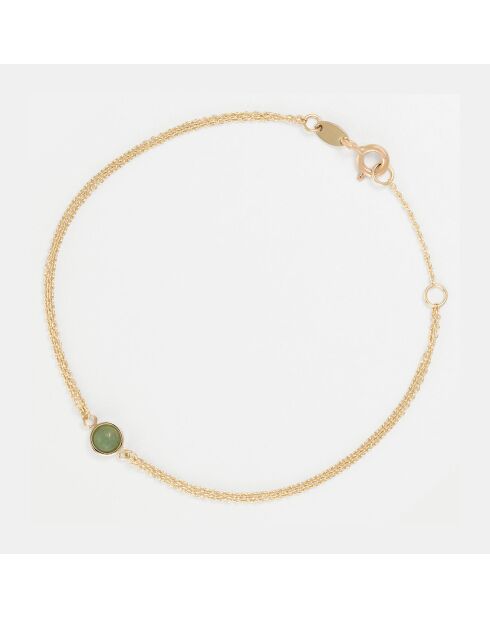 Bracelet Yves Aventurine or jaune