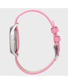 Montre Femme en Cuir Colorama rose